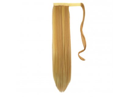 Príčeskový cop - tmavší blond s melírem - 27H613