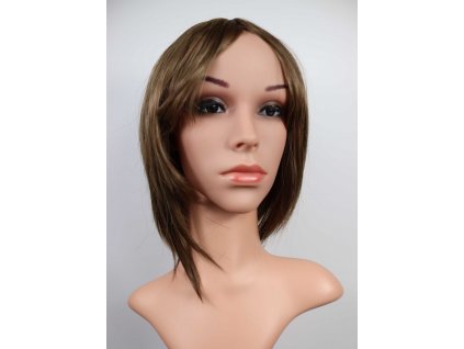 Monika krátká hnědá paruka
