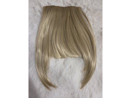 Příčesek ofina hustá - blond