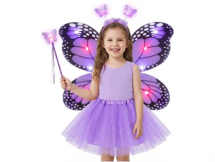 Kostým motýl - svítící