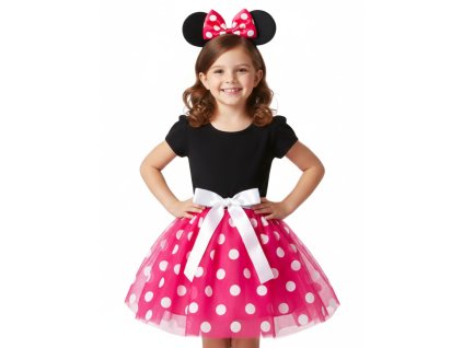 Kostým - myška Minnie růžová