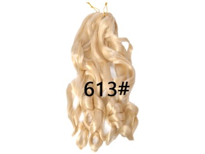 Kanekalon - vlnitý na zaplétání - blond M613