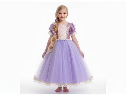 Rapunzel šaty - Na Vlásku