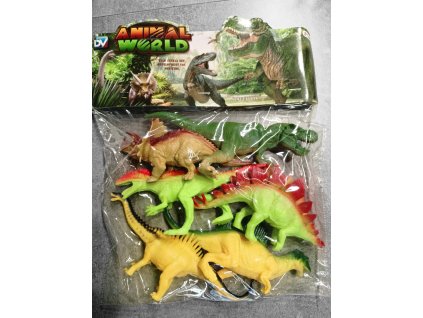 Postavičky Dinosauři 6 ks - velké