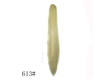 Příčeskový cop na štipci -  blond M613