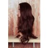 Kellsie - lace front hnědá s červeným melírem paruka