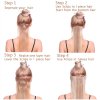 Clip in příčesek - ultra světlá blond s melírem -18H613