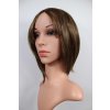 Monika krátká hnědá paruka