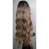 Anita - dlouhá hnědá blond ombre paruka