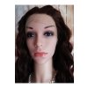 Andrea - lace front hnědá vlnitá paruka