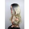 Sofia - dlouhá černá blond ombre paruka