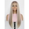 Klaudia - exclusive lace front blond dlouhá paruka