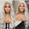 Lucy - lace front bílá - světlá blond paruka