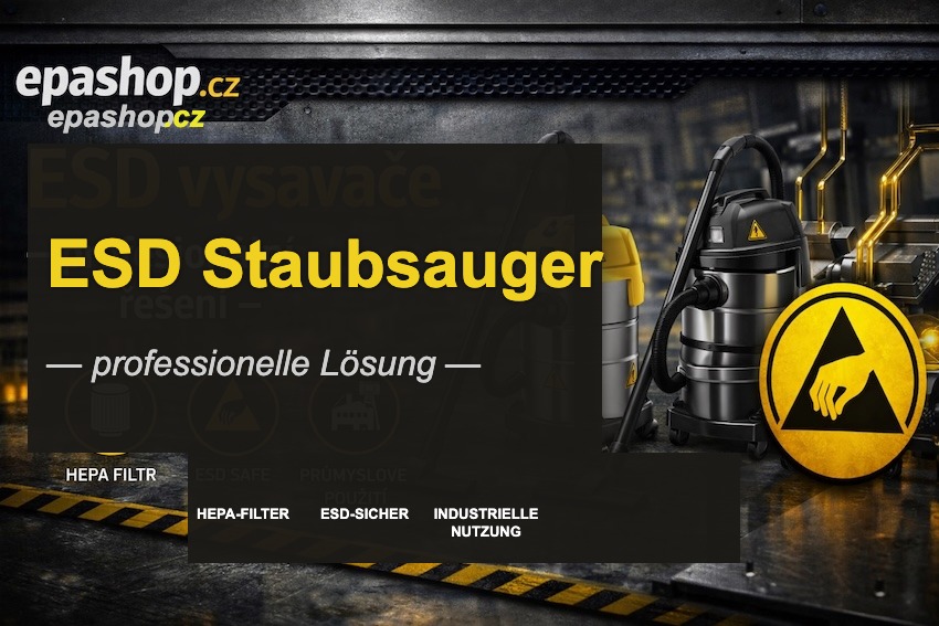 ESD Staubsauger - professionelle Lösung
