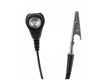 Toceny zemnici kabel bananek druk 1,80m