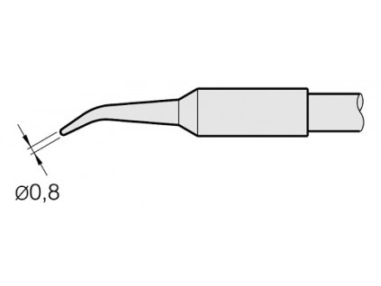 Pajeci hrot JBC C130402