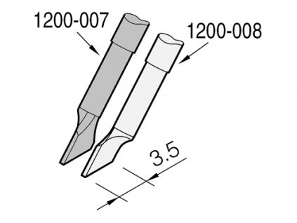 Pajeci hrot JBC C120 008