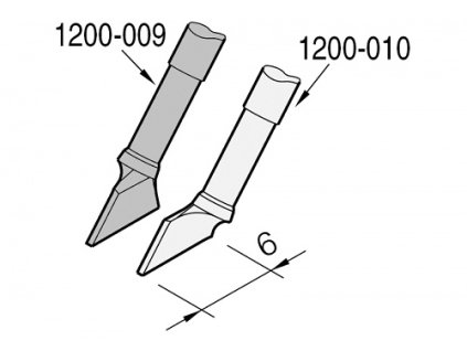 Pajeci hrot JBC C120 010
