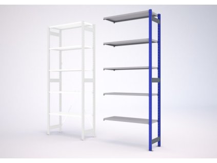 ESD policovy regal 2500 1230 320mm pridavne pole