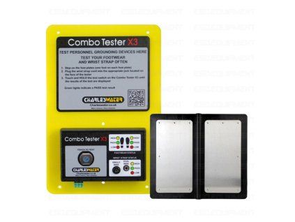 Combo tester X3 – ESD tester náramků a obuvi