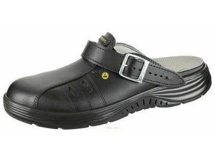 ESD pantofle s páskem x-light - černé