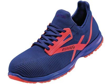 ESD bezpečnostní obuv Runner 25 - modrá / růžová