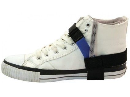 Zemnící patka 400 mm - modrá / černá