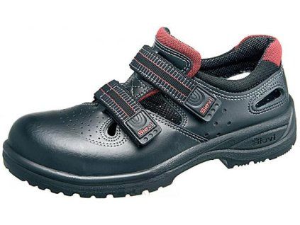 ESD bezpečnostní sandále Relax Black S1 - černé