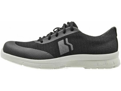 Polobotka Fly - černá / bílá (Velikost 35)