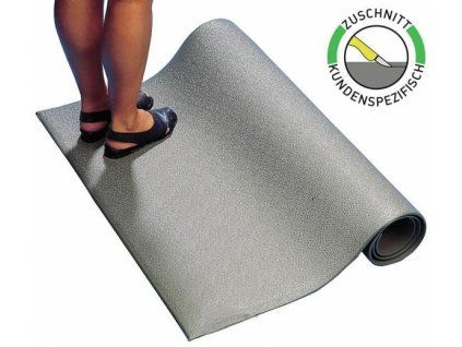 ESD Protiúnavová rohož střižená - šedá