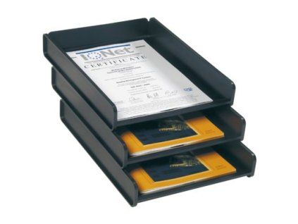 Odkladač na dokumenty - černý