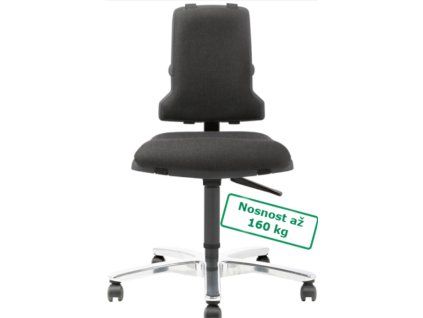 Kancelářská židle otočná Sintec 160 ESD Duotec - černá