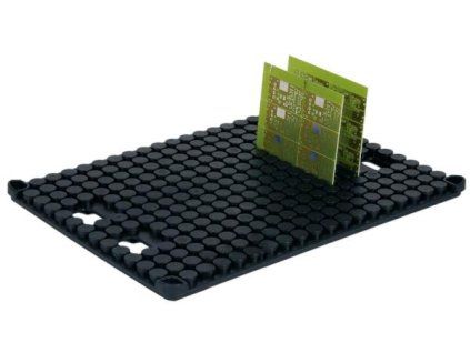 Zásuvný držák DPS - kulaté důlky