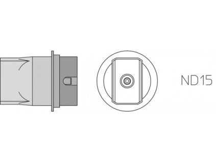 Kulatá tryska ND 15