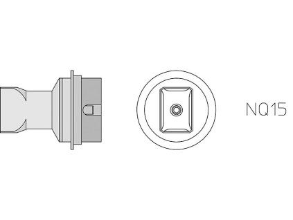 Kulatá tryska NQ 15