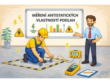 Měření ESD podlah do 100 m²