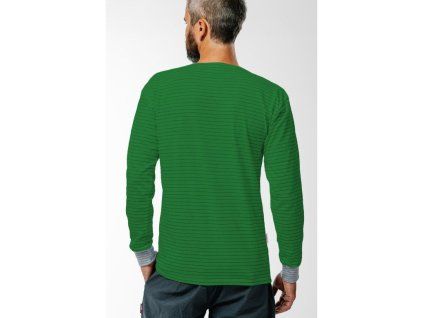 ESD111-V T-Shirt langarm V-Ausschnitt - grün