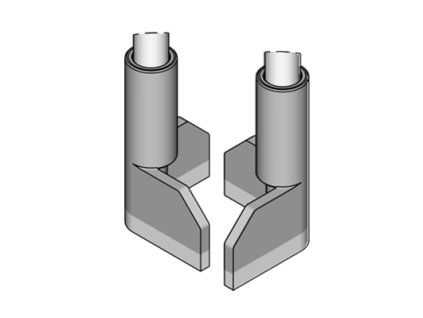 JBC C420280 – odpájecí hrot QFP 11 mm