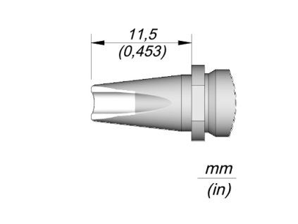 Pájecí hrot JBC R245011
