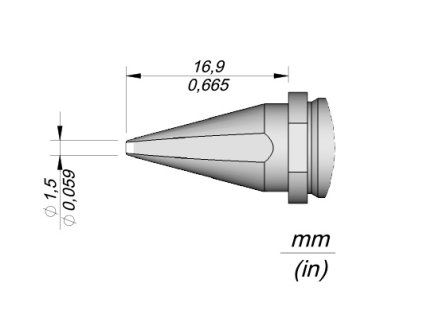 Pájecí hrot JBC R470019