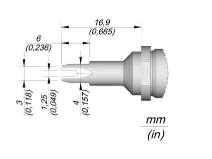 Pájecí hrot JBC R470032