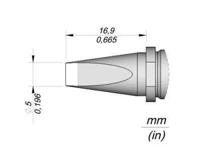Pájecí hrot JBC R470022