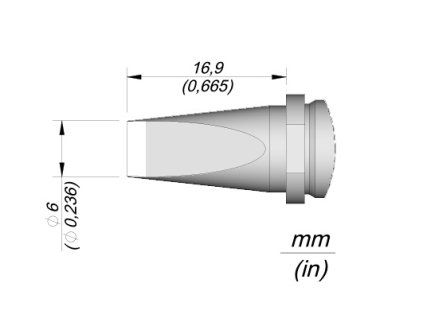 Pájecí hrot JBC R470024