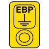 Zluty stitek EBP bod 20x40mm (baleni 30ks)