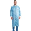 ESD Plášť do čistých prostor - modrý (Velikost S)