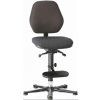 Kancelářská židle otočná Basic 3 ESD PLUS s opěrkou na nohy