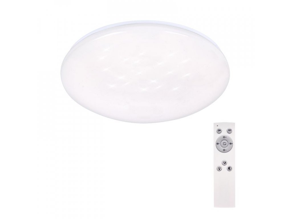 Solight LED stropní světlo Star, kulaté, 24W,1440lm, dálkové ovládání