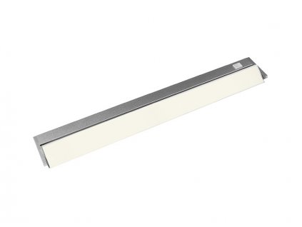 versa led vyklopne nabytkove svitidlo s vypinacem pod kuchynskou linku 10w stribrna tepla