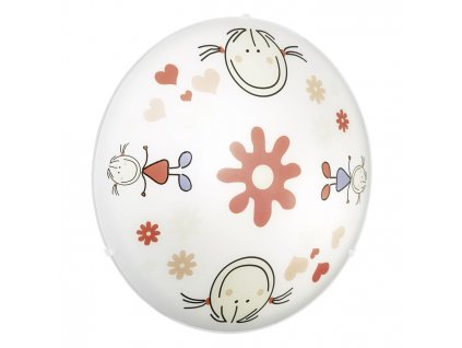 EGLO 88973 stropní/nástěnné dětské svítidlo JUNIOR 2 E27 2x60W