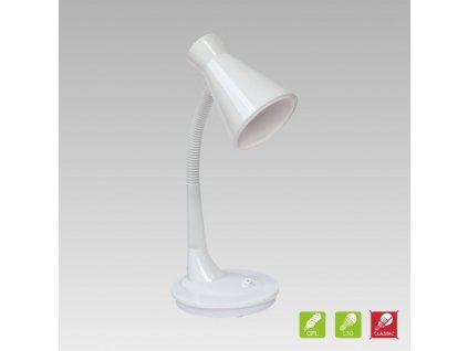 Prezent Lampa PAPAGENO 1xE27/15W, WHITE TABLE 26013